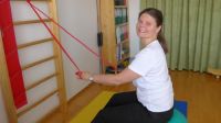 bung mit Theraband